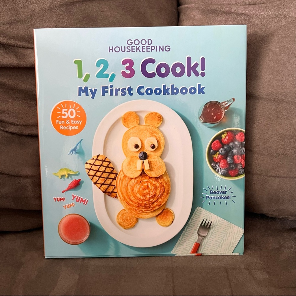 Good Housekeeping 1, 2, 3 Cook - My First Cookbook *NEW*
